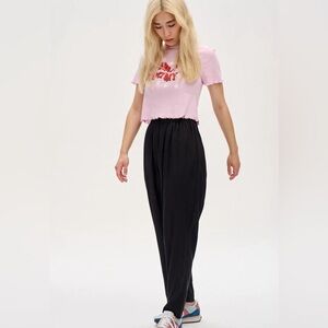 Lucy & Yak Organic EcoVero Billie Trousers in Black